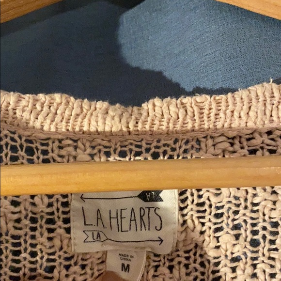 Blush Colored Cardigan - Picture 3 of 3